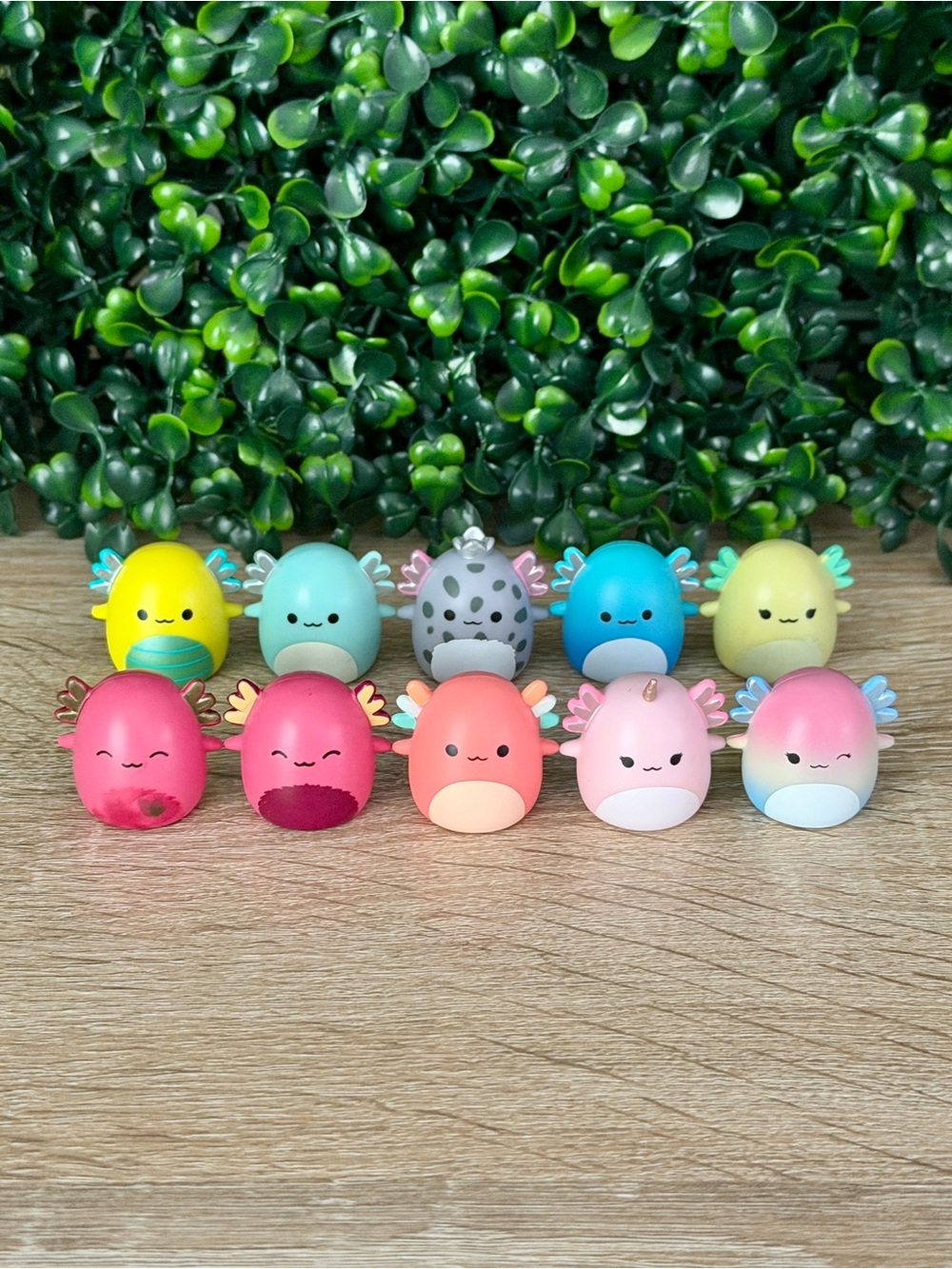 Squish-a-longs by Squishmallows Axolotl Bundle